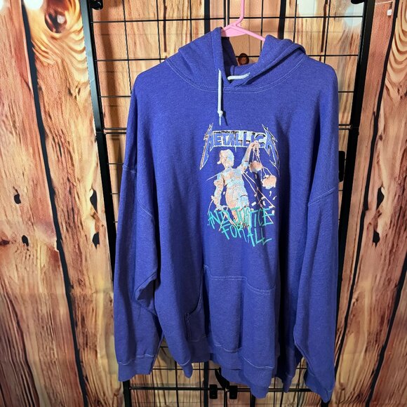 Unknown - Metallica Hoodie - Purple - 2x - Picture 1 of 9